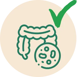 EmaRelief gut support certified badge