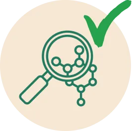 EmaRelief microbiome support badge